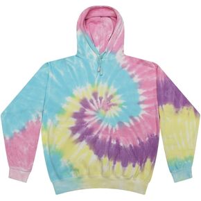 Colortone Tie Dye Pullover Hoodies for Women and Men - Classic Fit Sweatshirts in Kuwait