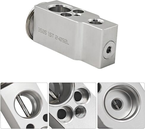 RD451-93900 AC Compressor kit Compatible with Kubota M108 M108S M110 M5040 M7040 M8540 M96S Tractors, Receiver Drier And T0070-79270, Expansion Valve 3A851-72170 (3 PCS) in Kuwait