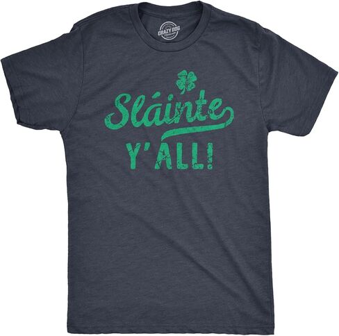 قميص الشرب الأيرلندي المضحك للرجال - تي شيرت Sláinte Y'All St Patricks Day - زي شامروك لاكي كلوفر in Saudi Arabia