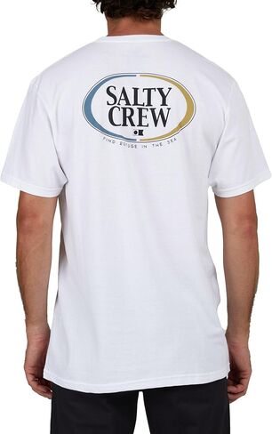 تي شيرت Salty Crew Half N Half Classic SS - أبيض in Saudi Arabia