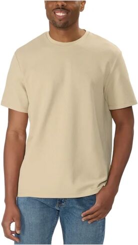 Calvin Klein Men's Short Sleeve Waffle Tee Shirt in Saudi Arabia