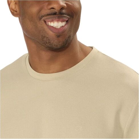 Calvin Klein Men's Short Sleeve Waffle Tee Shirt in Saudi Arabia