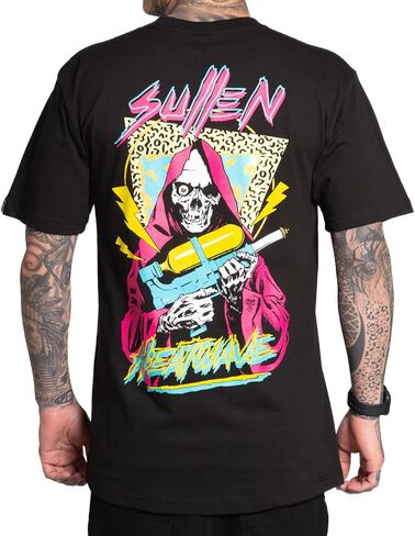 Sullen Men's Heatwave Death of Summer Series Capsule Tattoo Lifestyle Graphic Standard Short Sleeve Tee in Saudi Arabia