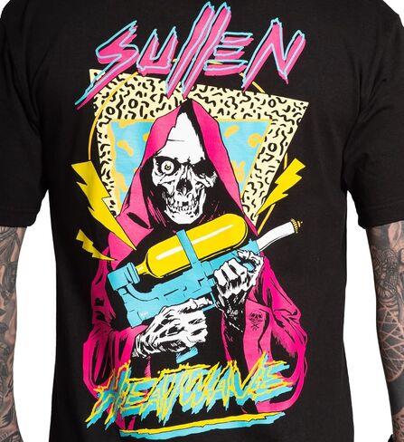 Sullen Men's Heatwave Death of Summer Series Capsule Tattoo Lifestyle Graphic Standard Short Sleeve Tee in Saudi Arabia