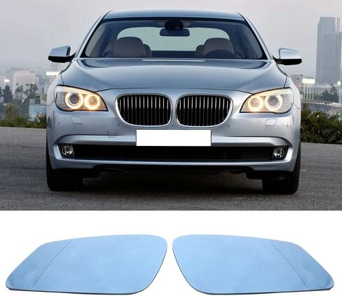 Left & Right Door Side Heated Wing Mirror Glass for BMW 5 Series F07 F10 F11 51167251583 in Kuwait
