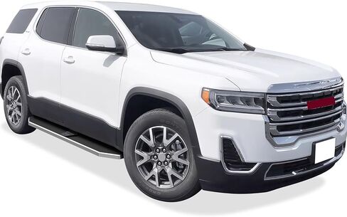 Tuxtreme 6in 304 Stainless Steel (Polished Flat Style) Running Boards Side Bars Side Steps Compatible with Chevy Traverse 2018-2023 in Kuwait