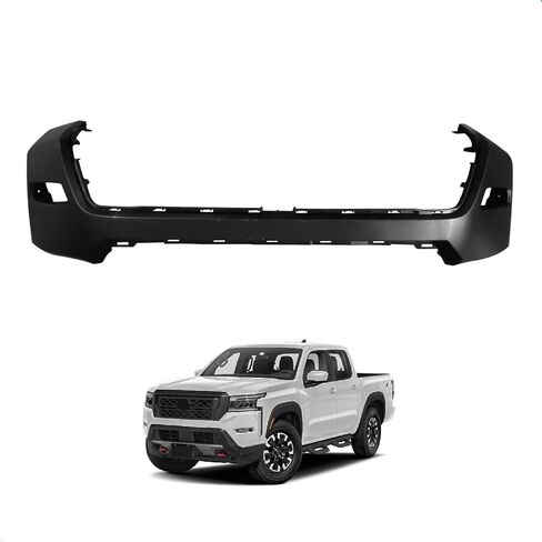 Frontier Front Upper Bumper Cover Fascia for 2022 2023 2024 Nissan Frontier PRO-4X, PRO-X, S,SV,2024 Frontier SL #620259BU0H, NI1014112 in Saudi Arabia