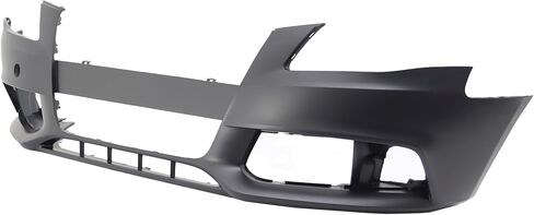 FitParts متوافق مع غطاء المصد الأمامي 2009-2012 Audi A4 Base Luxury Sport Trendy Plus Avant Elite Sedan Wagon 09-12. جديدة ومعدة وجاهزة للطلاء. مع فتحات مصابيح الضباب. AU1000162 2010 2011 in Saudi Arabia
