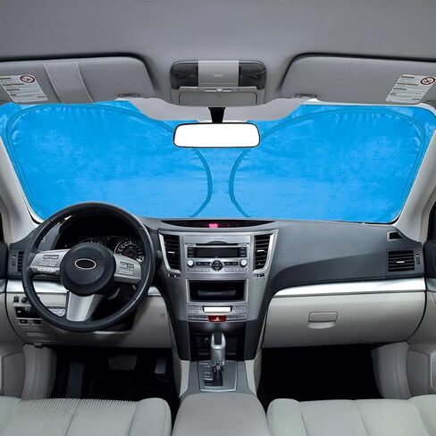 TYPE S Windshield Silver Foil Sunshade 3-Piece Kit (Standard) in Kuwait