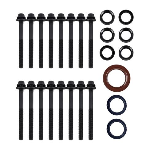 3.6L HS26541PT Head Gasket Set & Bolts Kit Compatible with Dodge Charger/Durango/Grand Caravan Journey 2011-2016 Jeep Grand Cherokee Wrangler Chrysler 200 300 Ram 1500 2500 3.6L Pentastar V6 in Kuwait