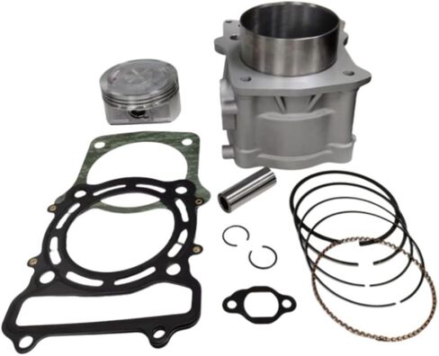 Motorcycle Engine Cylinder Kit Piston Rings Gasket 91mm 550cc Compatible With HISUN HS550 ATV UTV 550 P0150001211A0000 in Saudi Arabia