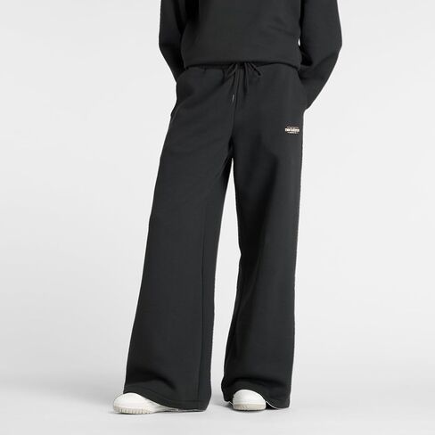 New Balance Women's Reimagined Fleece Wide Leg Pant in Saudi Arabia