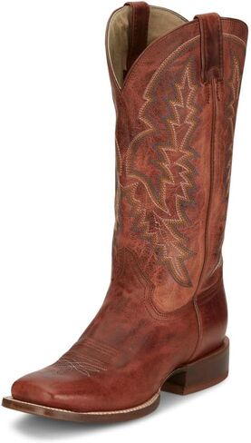 Tony Lama Men's Camarillo 13'' Western Boot, Walnut - 8 D in Saudi Arabia