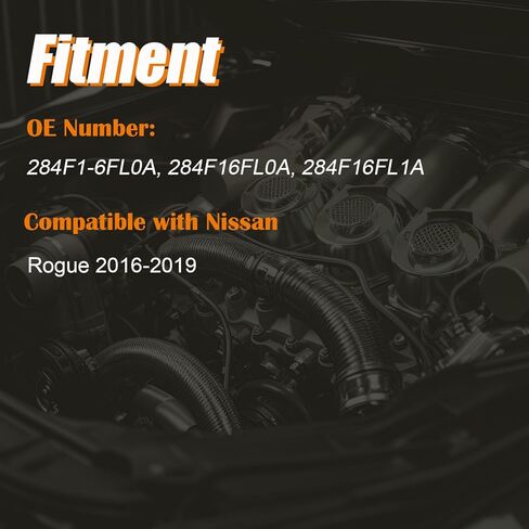 Rear View Backup Camera Park Assist Camera 284F1-6FL0A fit for Nissan Rogue 2016 2017 2018 2019 16 17 18 19, 284F16FL0A, 284F16FL1A (1) in Kuwait