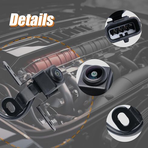 Rear View Backup Camera Park Assist Camera 284F1-6FL0A fit for Nissan Rogue 2016 2017 2018 2019 16 17 18 19, 284F16FL0A, 284F16FL1A (1) in Kuwait