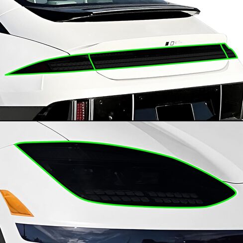 BOGAR TECH DESIGNS Rear Taillight Tail Light Tint Kit PPF Compatible with Hyundai Ioniq 6 2023-2025, Dark Smoke in Saudi Arabia
