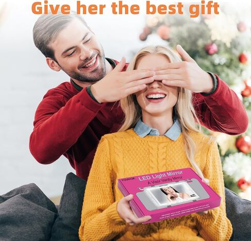 مرآة زينة بواقي من الشمس، مرآة مكياج للسيارة مع 3 أوضاع إضاءة و60 مصباح LED، شاشة تعمل باللمس قابلة لإعادة الشحن، ملحقات سيارة للنساء والفتيات، عالمية لسيارات الدفع الرباعي in Kuwait