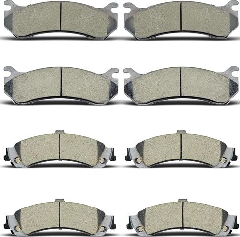 وسادة فرامل قرصية من السيراميك مناسبة لسيارة تشيفي أفالانش سيلفرادو سوبربان 1500/تاهو، لسيارة جي إم سي يوكون/سييرا 1500، لسيارة كاديلاك إسكاليد EXT ESV in Kuwait