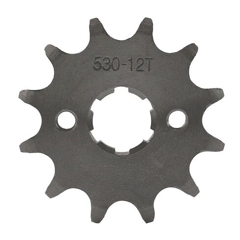 530 Style 12 Teeth 20mm ID Motorcycle Front Engine Sprocket Fit for 150cc 200cc 250cc 300cc 350cc Motorcycle Dirt Pit Bike Mini Bike ATV Quad Buggy Go Kart in Saudi Arabia