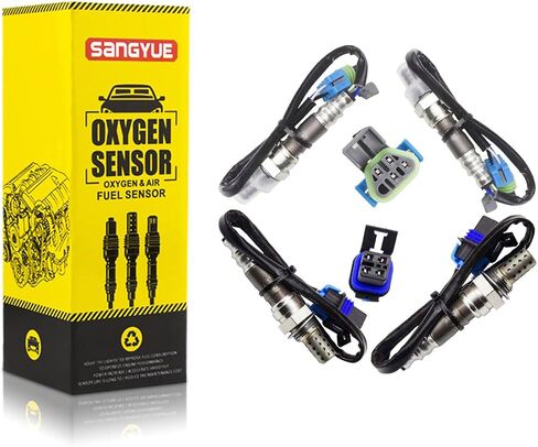 4PCS Oxygen O2 Sensor 1 & 2 for 2006 GMC Sierra 1500 Yukon Yukon XL 1500 5.3L; 2007 GMC Sierra 1500 Classic 5.3L Upstream + Downstream in Saudi Arabia