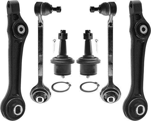 ASTARPRO RWD 6pcs Suspension Kit Front Lower Forward & Rearward Control Arms with Ball Joints Compatible With Chrysler 300 Dodge Challenger Charger Magnum in Saudi Arabia