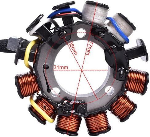 Ignition Stator Coil 31120-MEY-672 12V Compatible With CRF450 CRF450X CRF 450 X 2005 2006 2007 2008 2009 2012 2013 2014 2015 2016 2017 in Kuwait