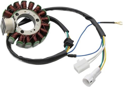 Stator Coil 4JG-85510-01 Compatible with TTR225 TT-R225 XT225 Serow 225 ST225 Bronco 225 in Kuwait