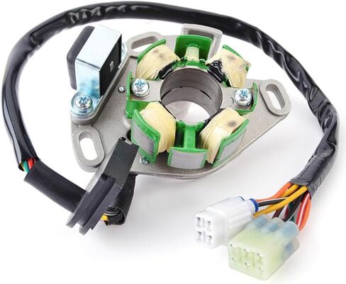 Stator Coil 12V Compatible With Automotive Motorcycle Parts RM250 1996 1997 1998 1999 2000 32101-37E00 32101-37E10 32101-37E20 32101-37E30 32101-37E40 in Kuwait