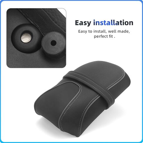 Passenger Seat Compatible With 2025 Indian Scout Bobber Accessories, 2025 Scout Sixty Classic/Scout Sixty Bobber Rear Passenger Pillion Seat Cushion Pad in Kuwait