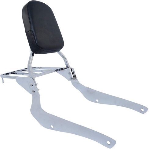 TCT-MOTORPARTS Backrest Sissy Bar Back Rest Luggage Rack Fit For Suzuki Intruder/Volusia VL800 2001-2011 Boulevard C50 2005-2011 in Saudi Arabia