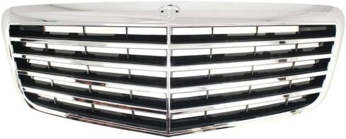 لمرسيدس بنز E320 / E350 / E550 مصبغة الجمعية 2007 2008 2009 | غلاف من الكروم مع ملحق أسود مطلي | سيدان/عربة | بلاستيك | MB1200146 | 21188017839040 in Saudi Arabia