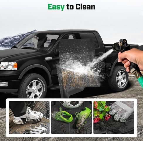 سجادات أرضية Cartist لـ 2004-2008 Ford F-150 SuperCrew Cab وLincoln Mark LT Crew Cab 2006-2008، بطانات أرضية لجميع الأحوال الجوية لملحقات F150، سجادات سيارة TPE شديدة التحمل in Saudi Arabia