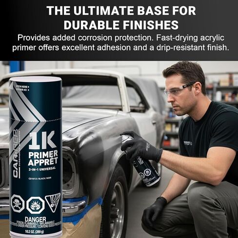 CAR-REP 2-in-1 Universal Primer Black 400ml in Kuwait