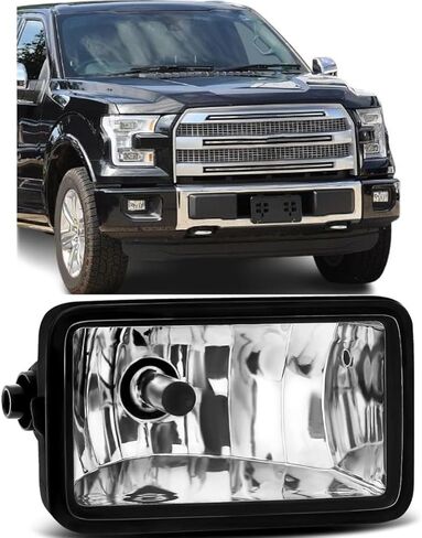 ضوء الضباب متوافق مع 2015-2020 Ford F150، 2020-2022 Ford F-250 Super Duty لجانب الركاب الأيمن in Kuwait