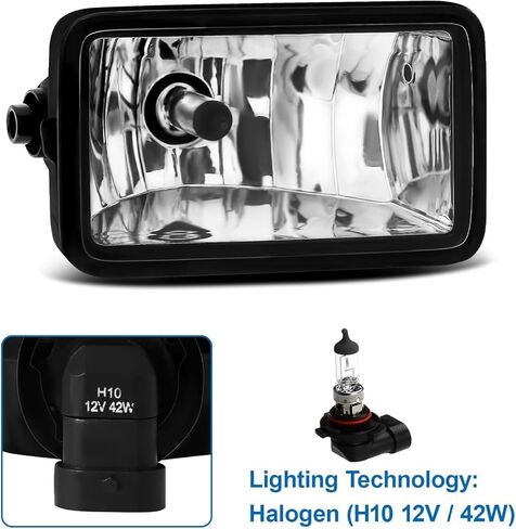 ضوء الضباب متوافق مع 2015-2020 Ford F150، 2020-2022 Ford F-250 Super Duty لجانب الركاب الأيمن in Kuwait