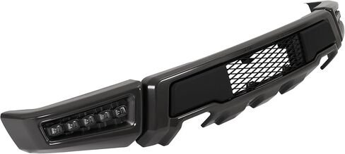 المصد الأمامي مع مصابيح ضباب LED متوافقة مع 2009 2010 2011 2012 2013 2014 Ford F150 Crew / Extended Cab Pickup 4-Door / Standard Cab Pickup 2-Door باستثناء طراز Raptor، مصد طراز Raptor 3 قطع in Saudi Arabia