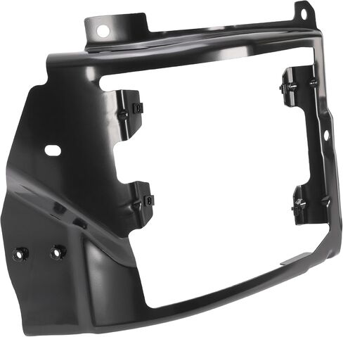 HECASA Pair Front Bumper Outer Bracket Compatible with 2016-2019 Chevy Chevrolet Silverado GMC Sierra 1500 Bumper Support Steel Black Left & Right Replace for GM1062114 GM1063114 84029810 84029811 in Saudi Arabia