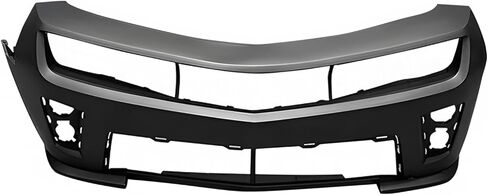 IKON MOTORSPORTS، غطاء المصد الأمامي متوافق مع موديلات 2010-2013 Chevy Camaro و2014-2015 Camaro ZL1، مصد أمامي من البولي بروبيلين طراز ZL1 مع شبكة علوية سفلية + مصباح ضباب مع استبدال الغطاء in Kuwait