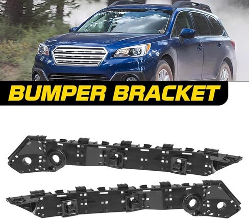 Pair of Front Bumper Brackets Retainer Supports for 2015-2019 Subaru Legacy Outback Driver & Passenger Side 57707AL02A 57707AL03A in Kuwait