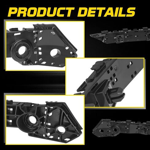 Pair of Front Bumper Brackets Retainer Supports for 2015-2019 Subaru Legacy Outback Driver & Passenger Side 57707AL02A 57707AL03A in Kuwait