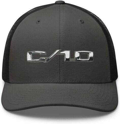 1972 Chevy C10 Emblem Custom 10 قبعة بيك اب لسائقي الشاحنات قبعة Snapback in Saudi Arabia