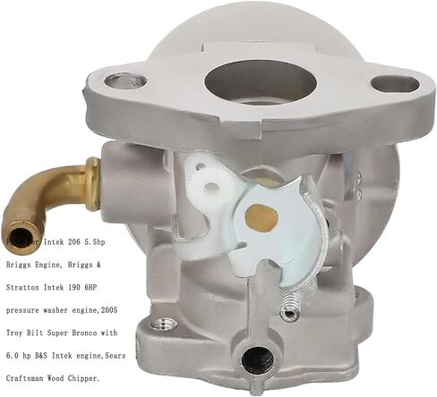 متوافق مع 798653 Intek 206 5.5hpCarburator Kit لـ Briggs & Stratton 190 6HP محرك حرفي تروي بيلت سيرز تيلر تشيبر استبدال 791077 696981 798653 698860 698810 in Saudi Arabia