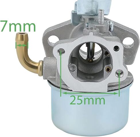 متوافق مع 798653 Intek 206 5.5hpCarburator Kit لـ Briggs & Stratton 190 6HP محرك حرفي تروي بيلت سيرز تيلر تشيبر استبدال 791077 696981 798653 698860 698810 in Saudi Arabia