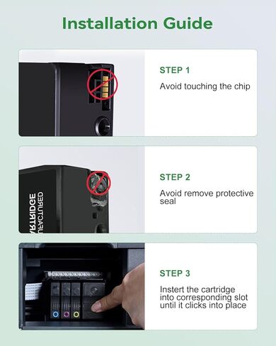 952XL Ink Cartridges 4 Combo Pack Compatible for HP Printer, 952XL 952 XL Ink Works OfficeJet 8702 7700 8210 8700 Series (Black, Cyan/Magenta/Yellow) (952XL-4packs) in Kuwait