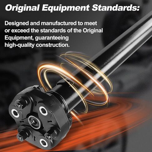25752724 Rear Complete Drive Shaft Prop Shaft Driveshaft Assembly Compatible with Cadillac CTS 2003-2004 3.2L, Automatic Transmission, Replace OE 936-126, 25752724, 936126 in Saudi Arabia