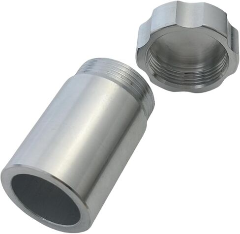 Aluminium Weld On Filler Neck With Cap for Fuel/Oil Tank, 33mm ID 38mm OD in Kuwait