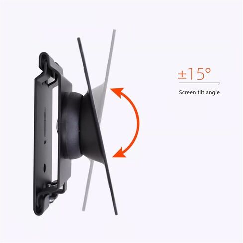 Monitor Desk Single Monitor Wall Mount Fits Most 15-27" LCD Monitor, Adjustable Steel Monitor Mount Tilt & Rotate, VESA 75x75/100x100 mm, Holds up to 29.98lbs Monitor Stand in Saudi Arabia
