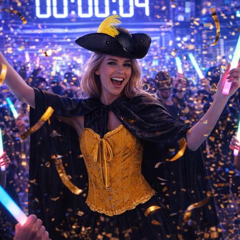 Simple polymer 3 Pcs Women Puss Costume Cat in Boots Cosplay Accessories Top Hat with Feather Puss Cloak Halloween Costume Orange in Kuwait