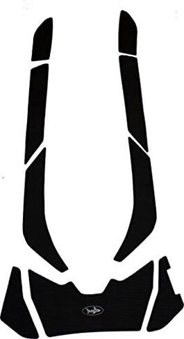 طقم حصيرة الجر BlackTip Jetsports متوافق مع Sea-Doo GTS 130 / GTI 130/SE 90/130/155 / GTI LTD 155 / Wake 155 / GTR 215/230 رخام أسود in Kuwait