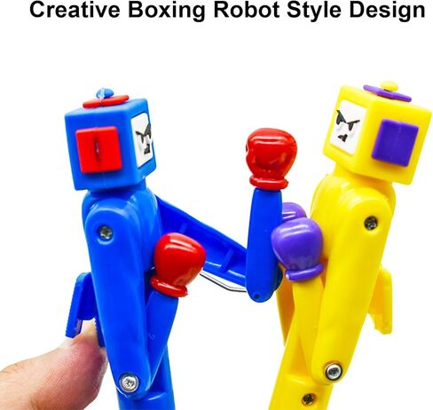 Maydahui 4 Pcs Kawaii Boxing Robot Ballpoint Pens Cute Creative Pens 1.0mm Bullet Nib Novelty Pen Black Ink for Office Supplies Birthday in Saudi Arabia